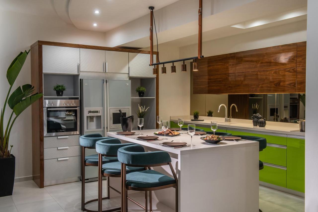Maison De Mare, 4Br Central Luxury Beach Residence Hersonissos  Bagian luar foto